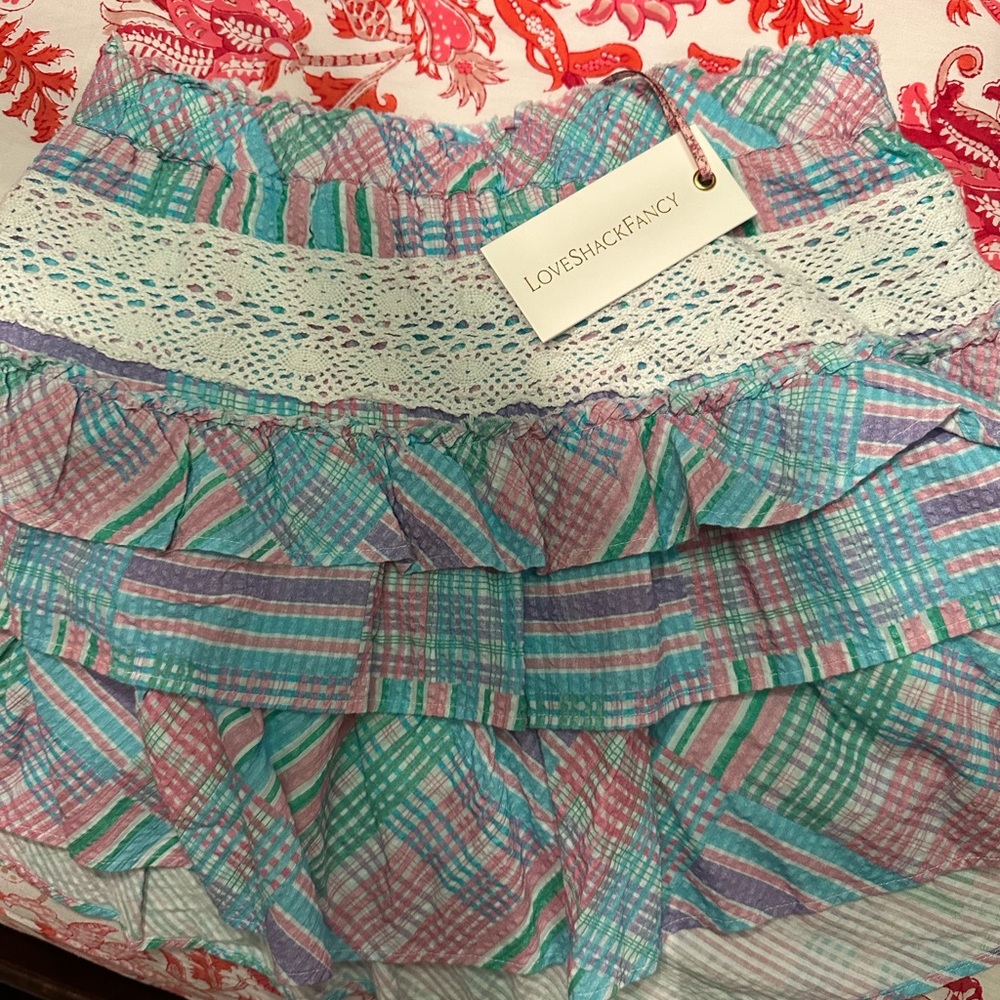 LoveShackFancy Size small skirt NWT